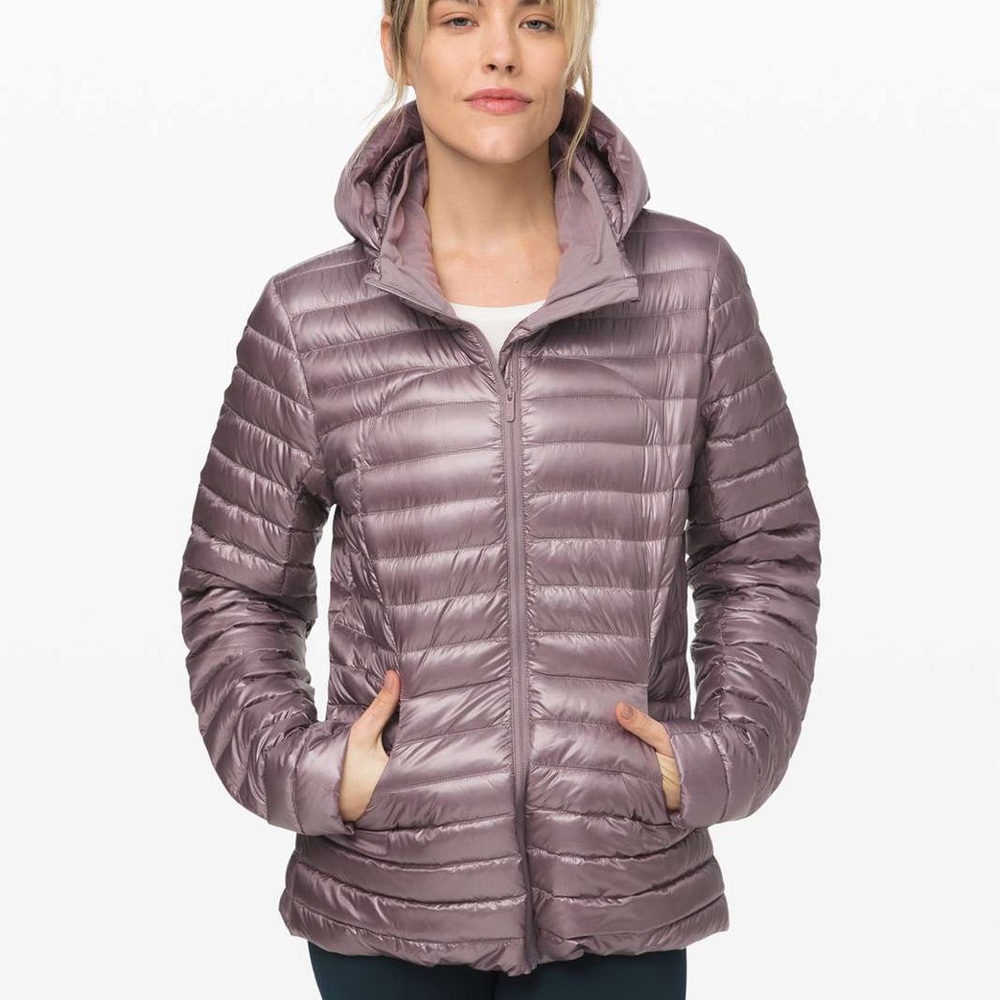 Lululemon Pack it Down Lunar Rock Shine Jacket
